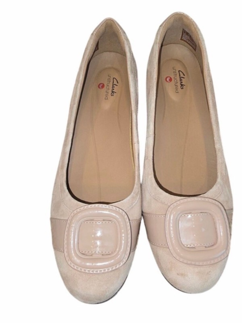 Like New Clarks Women's Tan Loafers